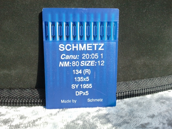 Schmetz Nähmaschinennadeln System 134R Stärke 80